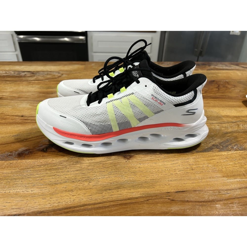 Athleisure‎ Skechers Hands Free Slip Cushioning Slide Advert Sneaker Shoes Sz 13
